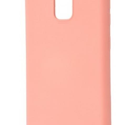 Силиконов калъф / гръб / TPU MOLAN CANO Jelly Case за Samsung Galaxy A6 Plus 2018 - розов / мат