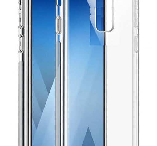 Удароустойчив ултра тънък силиконов калъф за Samsung Galaxy A6 Plus 2018 - прозрачен