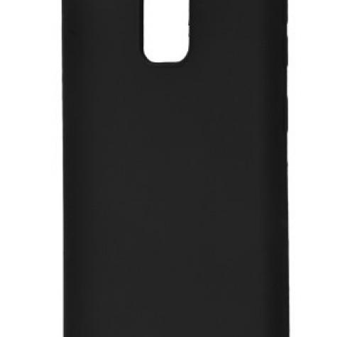 Силиконов калъф / гръб / TPU MOLAN CANO Jelly Case за Samsung Galaxy A6 Plus 2018 - черен / мат