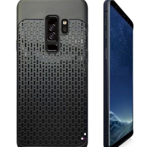 Силиконов калъф / гръб / TPU Qiange Pattern за Samsung Galaxy A6 Plus 2018 - черен