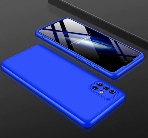 Твърд гръб Magic Skin 360° FULL за Samsung Galaxy A71 - син