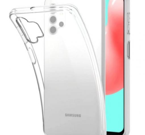 Луксозен силиконов калъф / гръб / TPU 2.0mm за Samsung Galaxy A32 5G - прозрачен