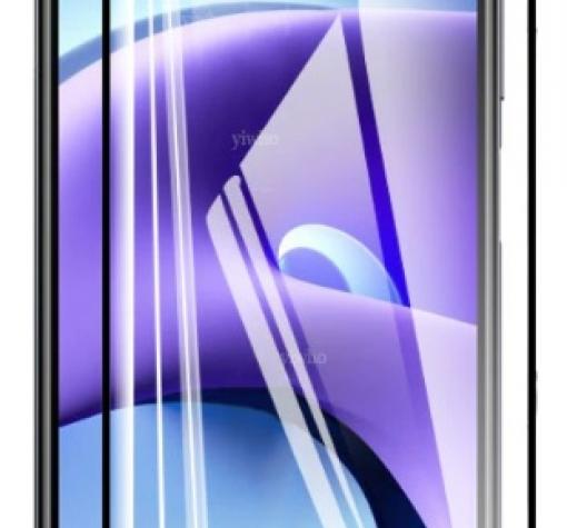 3D full cover Tempered glass Full Glue screen protector Xiaomi Redmi Note 9T 5G / Извит стъклен скрийн протектор с лепило от вътрешната страна за Xiaomi Redmi Note 9T 5G - черен — снимка 2