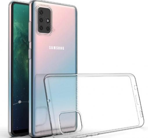 Луксозен силиконов калъф / гръб / TPU 2.0mm за Samsung Galaxy A32 4G - прозрачен