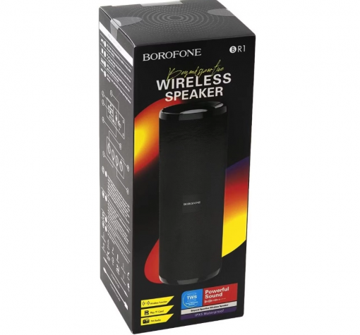 Преносима Bluetooth Колонка Borofone BR1 10W - Черна — снимка 3
