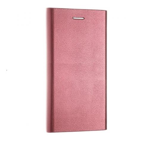 Кожен калъф Bravo Book със стойка за Samsung Galaxy A8 2018 A530F - бордо / Flexi