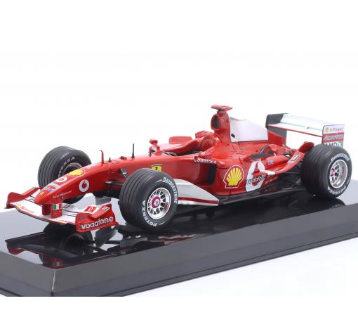 Метална кола Ferrari F2004 Michael Schumacher Formula 1 World Champion 2004 - Edicola 1:24