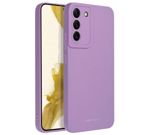 Силиконов калъф / гръб / кейс за Samsung Galaxy S23 Plus 5G - лилав със защита за камерата