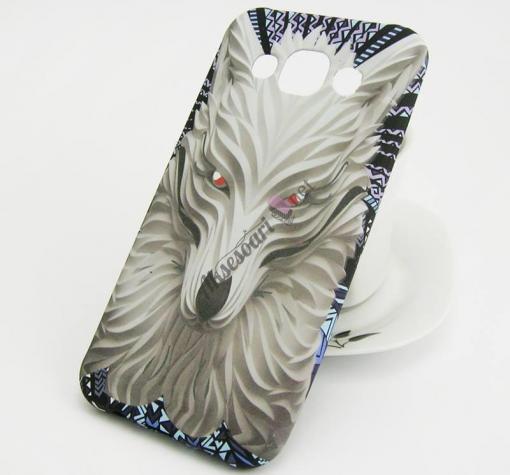 Силиконов калъф / гръб / TPU за Samsung Galaxy J7 2016 J710 - бял вълк — снимка 2