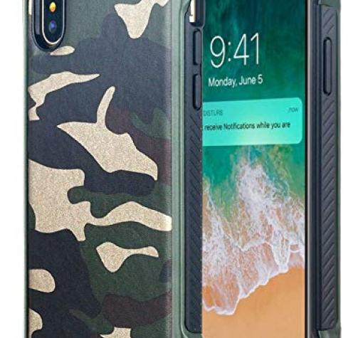 Силиконов калъф / гръб / TPU за Samsung Galaxy A50 / A50S / A30S - камуфлаж / зелен