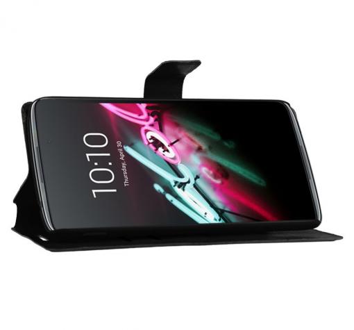 Кожен калъф Flip тефтер Flexi със стойка за Apple iPhone 11 Pro Max 6.5'' - черен — снимка 3