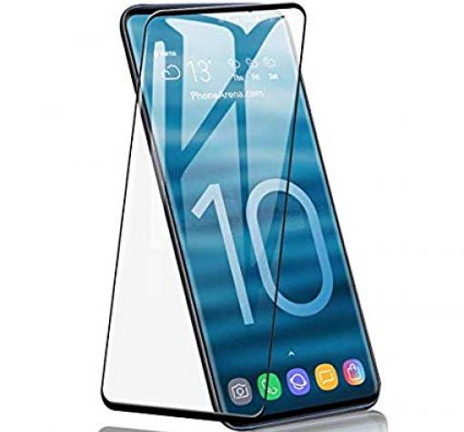 Оригинален удароустойчив Nano скрийн протектор за Samsung Galaxy S10 - черен