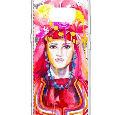 Силиконов калъф / гръб / TPU за Samsung Galaxy S8 G950 - Мома в носия