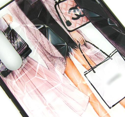 Луксозен твърд гръб 3D за Samsung Galaxy S9 G960 - Girls / призма — снимка 2