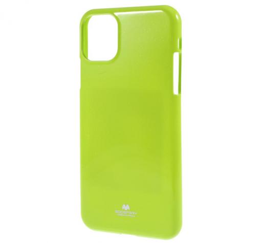 Луксозен силиконов калъф / гръб / TPU Mercury GOOSPERY Jelly Case за Samsung Galaxy A71 - лайм
