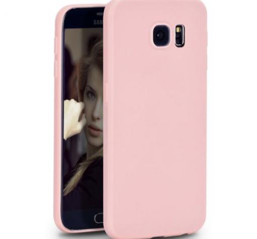 Ултра тънък силиконов калъф / гръб / TPU Ultra Thin Candy Case за Samsung Galaxy S6 G920 - розов / матУлтра тънък силиконов калъф / гръб / TPU Ultra Thin Candy Case за Samsung Galaxy S6 G920 - розов / мат