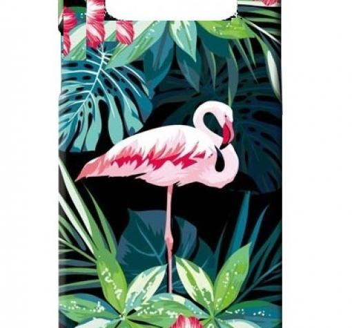 Силиконов калъф / гръб / TPU LUXO за Samsung Galaxy S10 Plus - розово фламинго