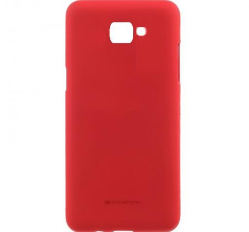 Луксозен силиконов калъф / гръб / TPU Mercury GOOSPERY Soft Jelly Case за Samsung Galaxy J4 Plus 2018 - червен