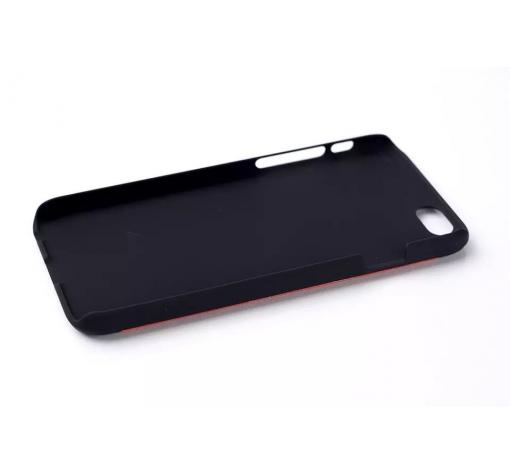 Луксозен твърд гръб / капак / MOTOMO за Apple iPhone 6 4.7'' - черен / златен — снимка 3