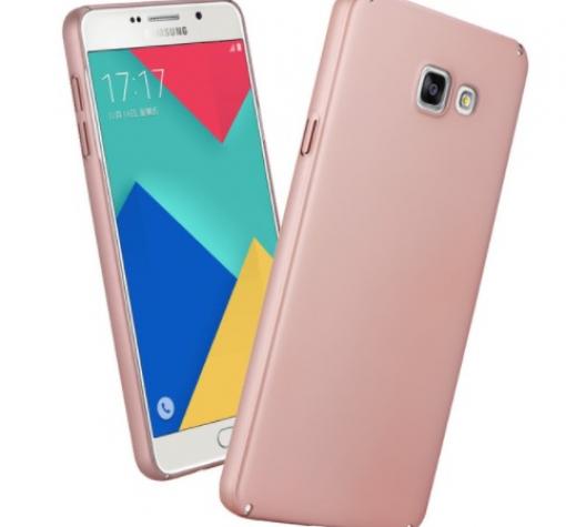 Луксозен твърд гръб за Samsung Galaxy A5 2016 A510 - Rose Gold