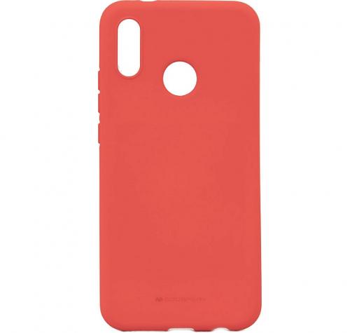 Луксозен силиконов калъф / гръб / TPU Mercury GOOSPERY Soft Jelly Case за Huawei Honor Play - червен