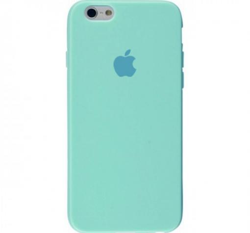 Луксозен силиконов гръб Silicone Case за Apple iPhone X / iPhone XS - мента