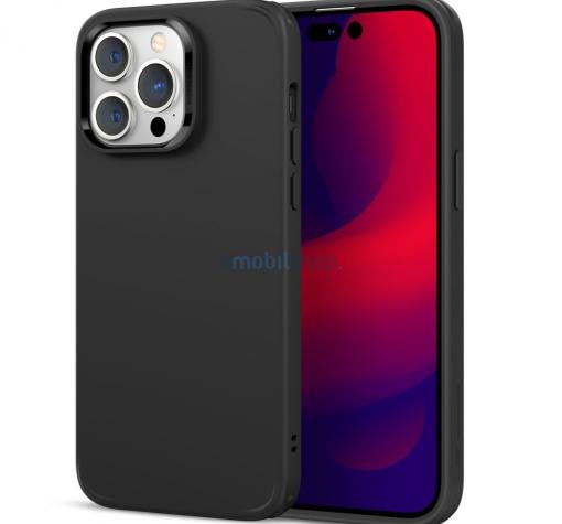 Силиконов калъф / кейс / TPU за Apple iPhone 14 6.1 - черен — снимка 2