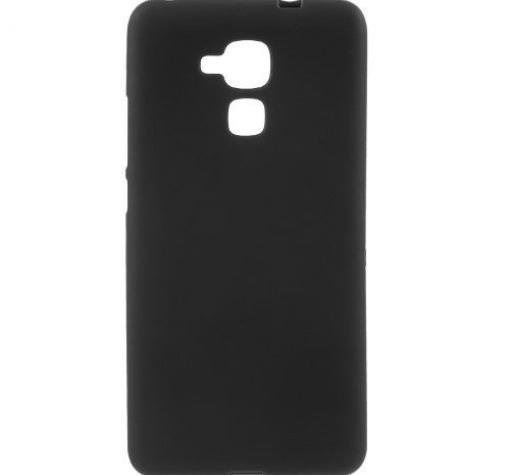 Силиконов калъф / гръб / TPU за Huawei Honor 5C / Honor 7 lite  - черен / мат