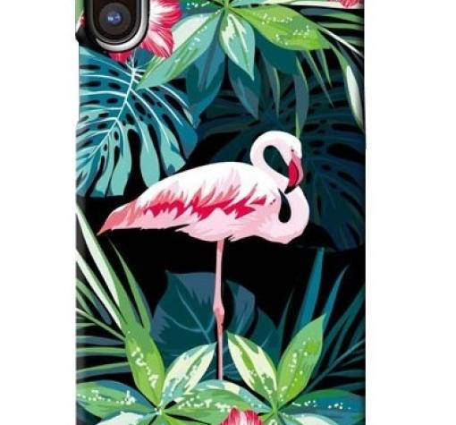 Силиконов калъф / гръб / TPU LUXO за Apple iPhone XS Max - розово фламинго