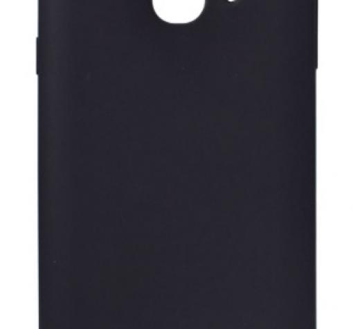 Силиконов калъф / гръб / TPU за Samsung Galaxy J4 2018 - черен / мат