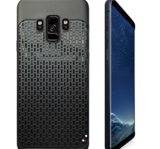 Силиконов калъф / гръб / TPU Qiange Pattern за Samsung Galaxy J7 Duo 2018 - черен