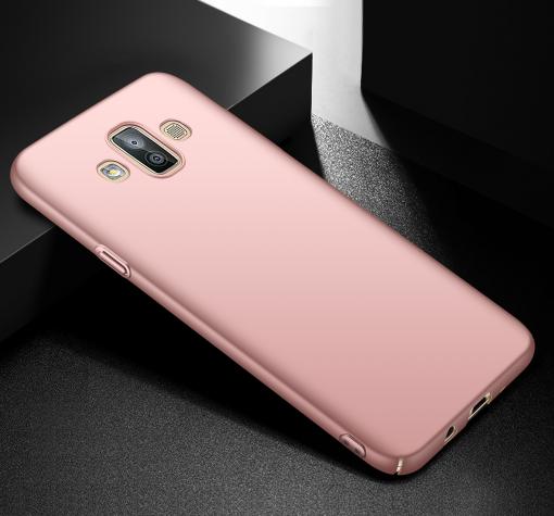 Луксозен твърд гръб за Samsung Galaxy J7 Duo 2018 - Rose Gold