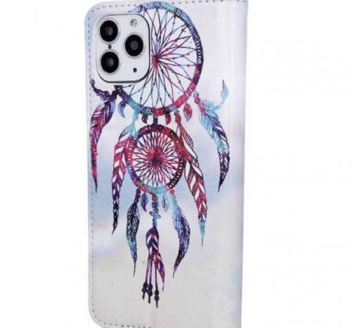 Кожен калъф Flip тефтер със стойка Trendy Book за Xiaomi Redmi Note 9s / Note 9 Pro - Boho / Dreamcatcher — снимка 2
