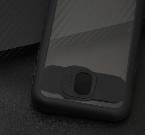Твърд гръб със силиконова част за Samsung Galaxy J5 2017 J530 - прозрачно и черено — снимка 3