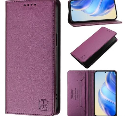 Кожен калъф Flip тефтер Magnetic Book Pro със стойка за Samsung Galaxy A26 5G - лилав