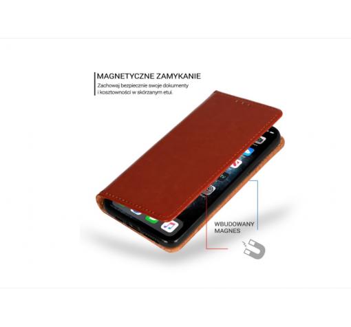 Луксозен кожен калъф Special Case за Samsung Galaxy S20 FE - Кафяв — снимка 3