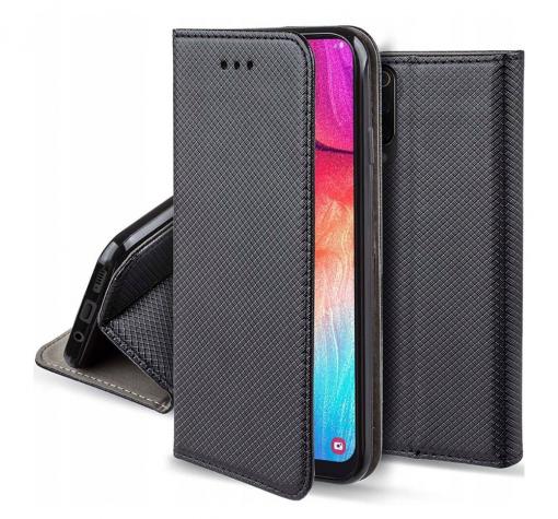 Кожен калъф Magnet Book със стойка за Xiaomi Redmi Note 12 Pro 5G / Poco X5 - черен