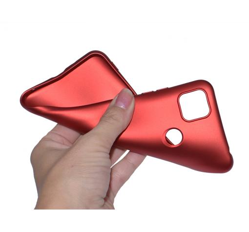 Силиконов калъф / гръб / TPU за Xiaomi Redmi 9C - червен / мат — снимка 2