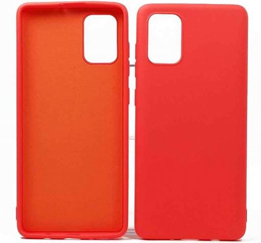Луксозен силиконов калъф / гръб / Nano TPU за Samsung Galaxy A41 - Корал