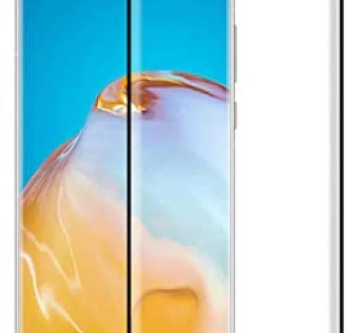 Оригинално извит удароустойчив скрийн протектор PET / 3D full cover Screen Protector за дисплей на Huawei P40 Pro — снимка 2