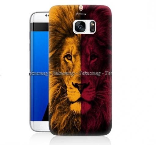 Силиконов калъф / гръб / TPU за Samsung Galaxy S7 Edge G935 - лъв