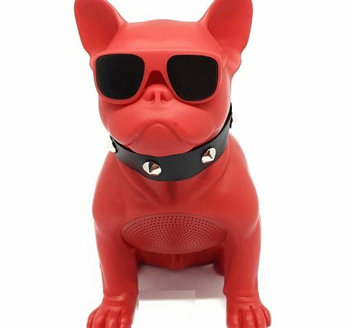 Bluetooth тонколона AeroBull / AeroBull Portable Bluetooth Speaker - червена / куче — снимка 3