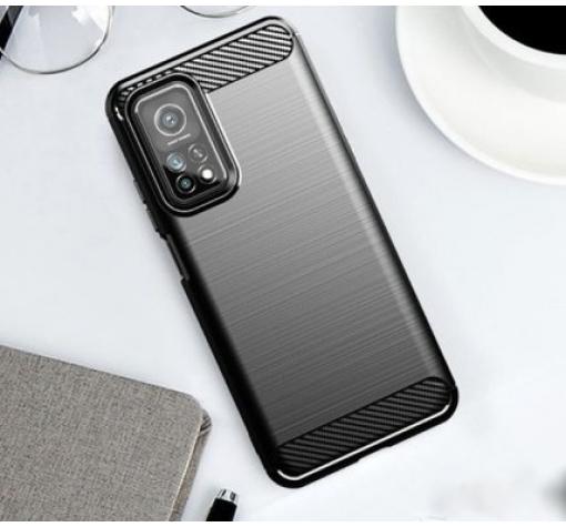 Силиконов калъф / гръб / TPU за Xiaomi Mi 10T 5G / Mi 10T Pro - черен / carbon