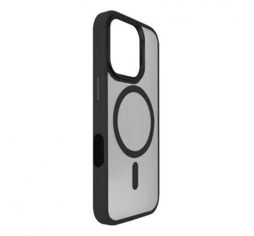 Луксозен гръб / кейс / BRABUS Premium Case с безжично зареждане MagSafe за Apple iPhone 16 Pro (6.3) - черен — снимка 2