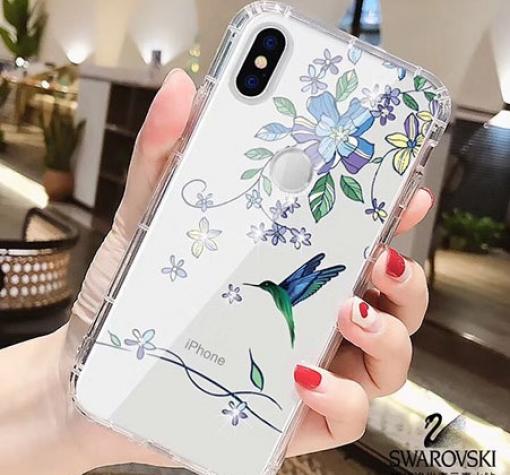 Силиконов калъф / гръб / TPU за Huawei Honor 8X - прозрачен / птички / 3