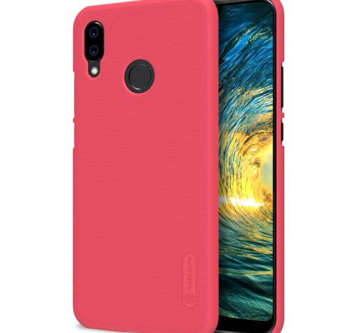 Луксозен твърд гръб Nillkin за Huawei P20 Lite - червен