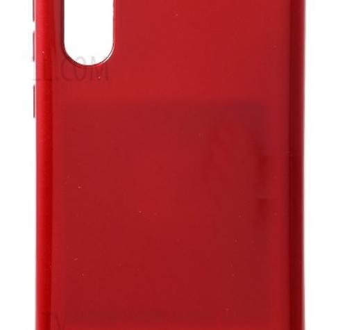 Луксозен силиконов калъф / гръб / TPU Mercury GOOSPERY Jelly Case за Huawei P30 - червен