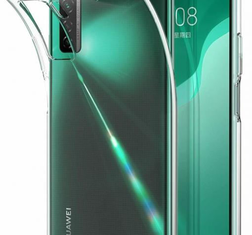 Луксозен силиконов калъф / гръб / TPU Ultra Thin за Huawei P40 Lite 5G - прозрачен