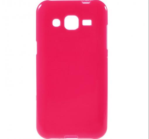 Ултра тънък силиконов калъф / гръб / TPU Ultra Thin Candy Case за Samsung Galaxy J3 2016 - розов