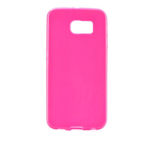 Силиконов калъф / гръб / TPU за Samsung Galaxy S7 Edge G935 - розов / гланц